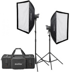 Фото GODOX Набір постійного світла Godox LA200D-K2 Softbox Kit