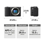 Фото Sony Фотокамера Sony ZV-E10 II kit 16-50mm Black