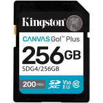 Фото - Kingston  Карта пам'яті SDXC (UHS-1 U3) Kingston Canvas Go! Plus 256Gb class 10 A2 V30 (R200MB/s, W160MB/s)