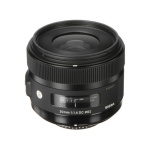 Фото - Sigma Объектив Sigma 30mm f/1.4 EX DC HSM Art Nikon (H-HSA12045)