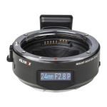 Фото Viltrox Адаптер Viltrox Mark V EF-E5 Canon EF Lens to Sony E-Mount Body Adapter with OLED Screen (EF-E5)