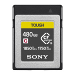 Фото - Sony Карта памяти Sony CFexpress Type B 480GB R1850/W1750MB/s Tough (CEBG480T.CE7)