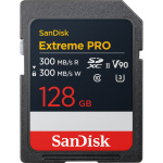 SanDisk Карта памяти SanDisk SD 128GB C10 UHS-II U3 R300/W300MB/s Extreme Pro V90 Фото - SanDisk Карта памяти SanDisk SD 128GB C10 UHS-II U3 R300/W300MB/s Extreme Pro V90