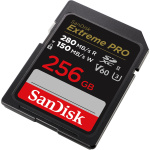 Фото SanDisk Карта пам'яті SanDisk SD 256GB C10 UHS-II U3 R280/W150MB/s Extreme Pro V60