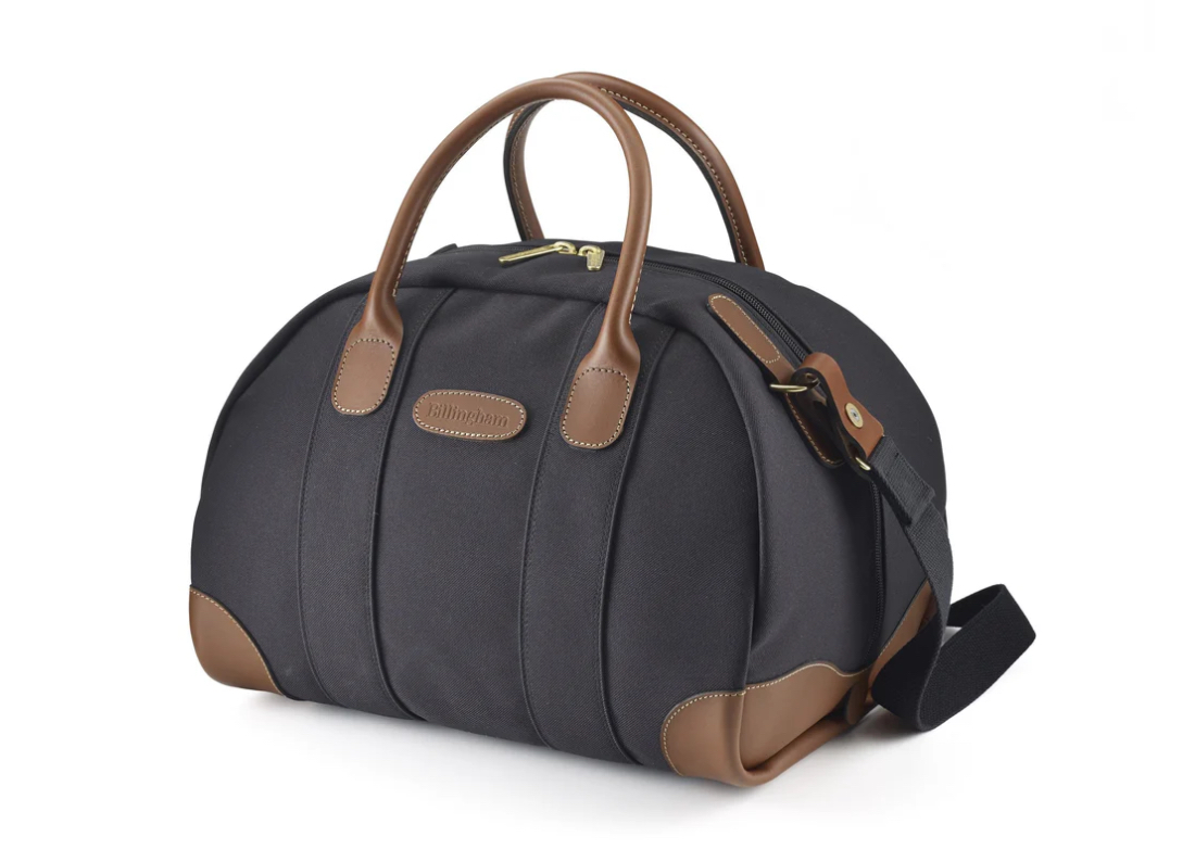 Купить - Billingham Сумка Billingham Overnighter Bag - Black FibreNyte / Tan Leather (588302-70)