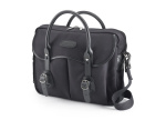 Фото - Billingham Портфель Billingham THOMAS BRIEF CASE - Black FibreNyte / Black Leather (583602-01)