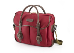 Фото - Billingham Портфель Billingham THOMAS BRIEF CASE - Burgundy Canvas / Chocolate Leather (583614-54)