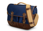 Billingham Сумка Billingham EVENTER MKII - Navy Canvas / Chocolate Leather (506704-54) Фото - Billingham Сумка Billingham EVENTER MKII - Navy Canvas / Chocolate Leather (506704-54)