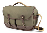 Фото - Billingham Сумка Billingham MINI EVENTER - Sage FibreNyte / Chocolate Leather (504848-54)