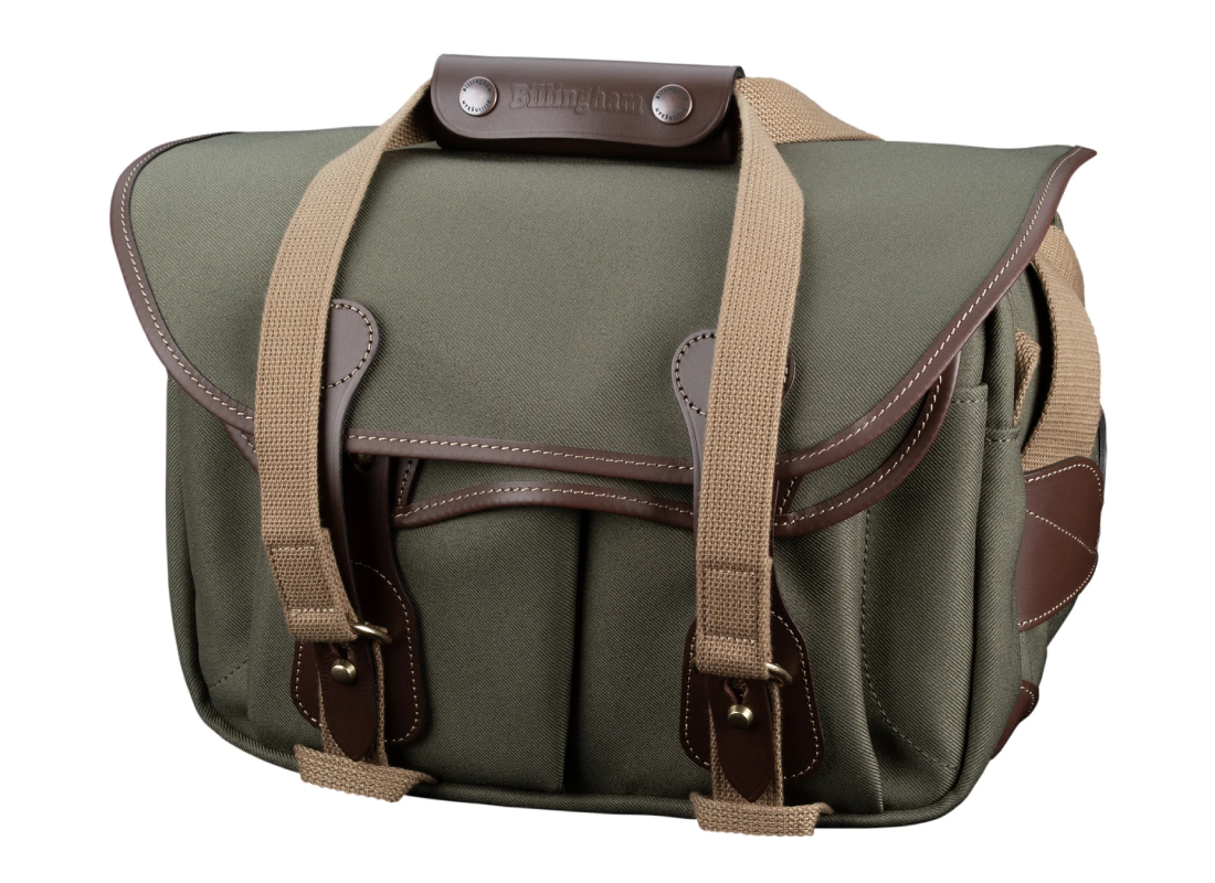 Купить - Billingham Сумка Billingham 225 MKII Camera Tablet Bag - Sage FibreNyte / Chocolate Leather (508248-54)