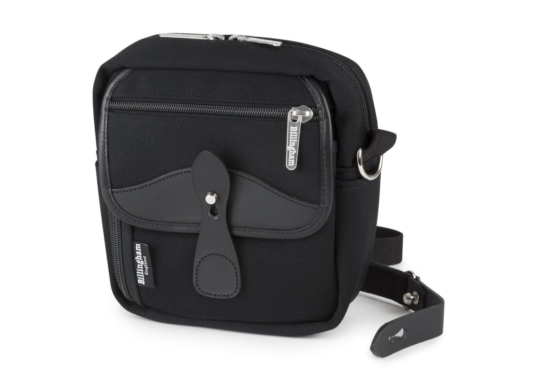 Купить - Billingham Сумка Billingham Pola Stowaway - Black Canvas / Black Leather (500701-01)