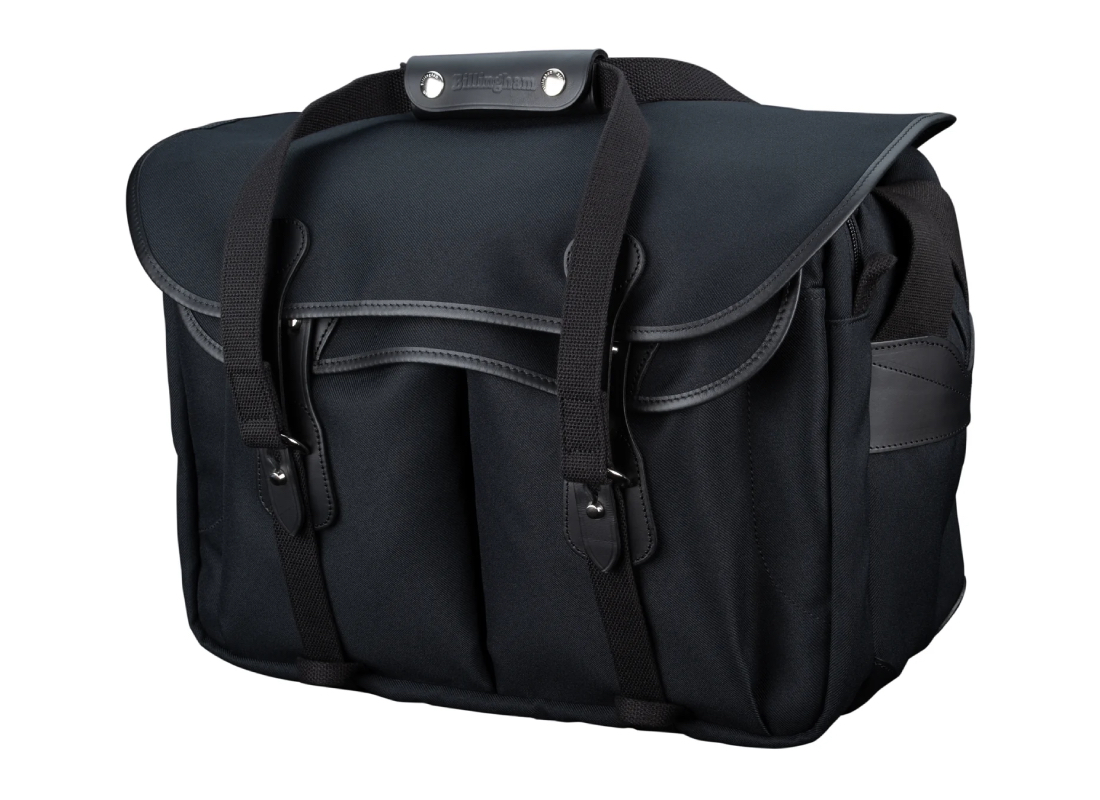 Купить - Billingham Сумка Billingham 445 MKII Camera Laptop Bag - Black FibreNyte / Black Leather (508402-01)