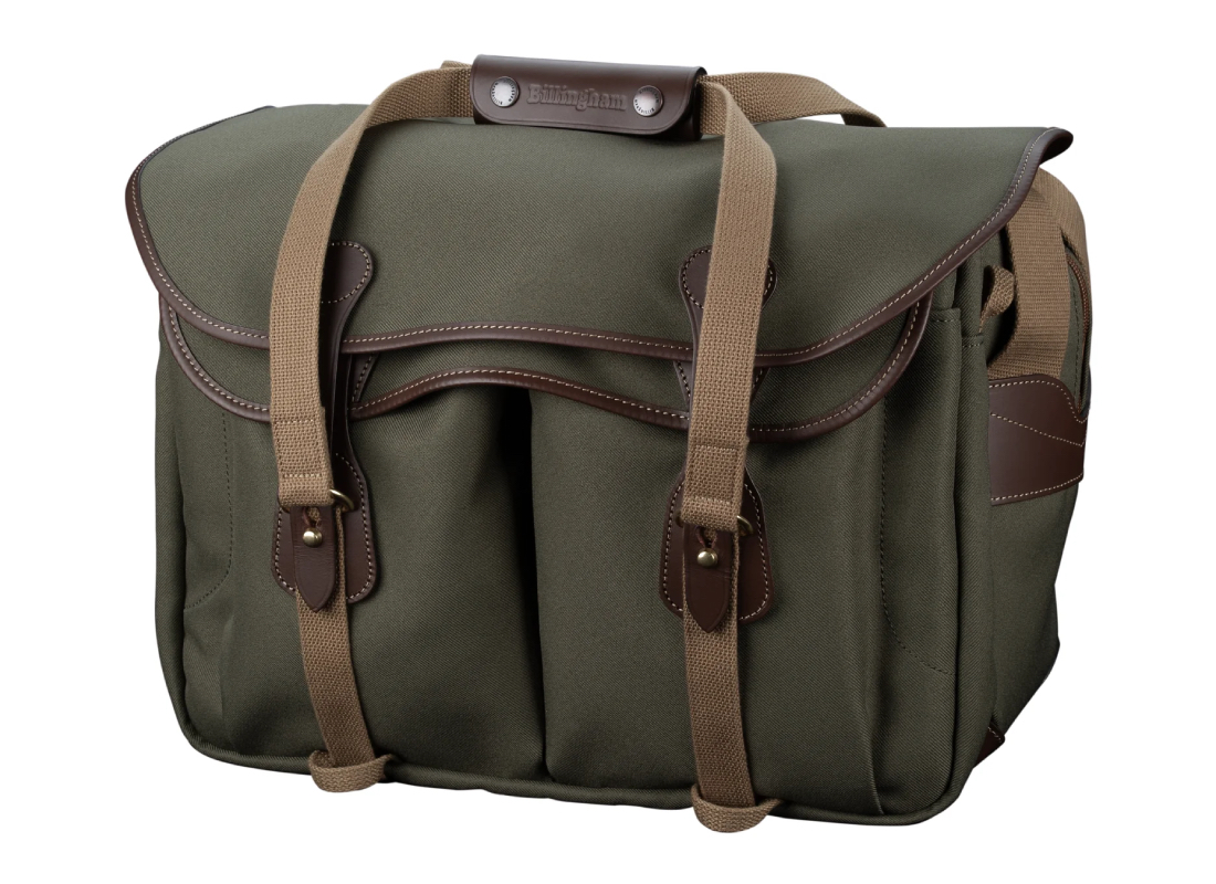 Купить - Billingham Сумка Billingham 445 MKII Camera Laptop Bag - Sage FibreNyte / Chocolate Leather (508448-54)