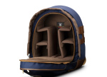 Фото Billingham Рюкзак Billingham 25 Rucksack - Navy Canvas / Chocolate Leather (502504-54)