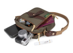 Billingham Сумка Billingham Pola Stowaway - Sage FibreNyte / Chocolate Leather (500748-54) Фото Billingham Сумка Billingham Pola Stowaway - Sage FibreNyte / Chocolate Leather (500748-54)