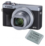 Фото - Canon Фотокамера Canon PowerShot G7 X Mark III Battery kit Silver(UA)
