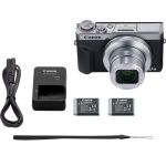 Фото Canon Фотокамера Canon PowerShot G7 X Mark III Battery kit Silver(UA)