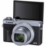 Фото Canon Фотокамера Canon PowerShot G7 X Mark III Battery kit Silver(UA)